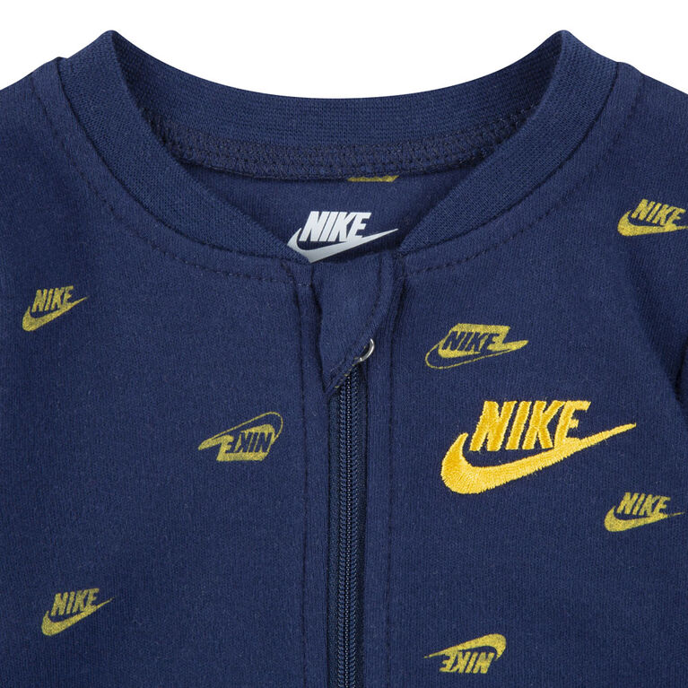 Nike Coverall - Midnight Navy - Size 3M