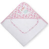 Koala Baby Hooded Towel and Washcloth Set, Pink Swan