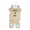 Sterling bébé Ensemble 3 pièces avec pieds : girafe des sables 6 M