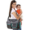 Fisher Price Dakota Sport Duffle Diaper Bag - Grey