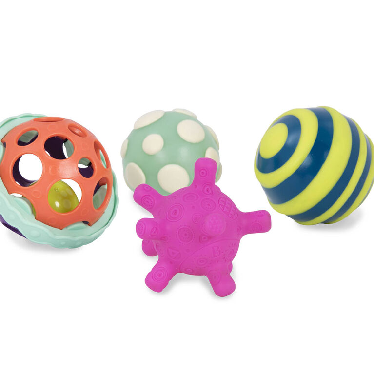 4 balles sensorielles, Ball-A-Baloos, B. toys