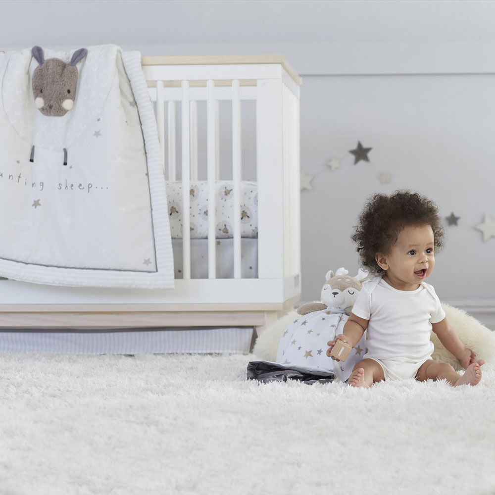 Counting sheep cot bedding hotsell