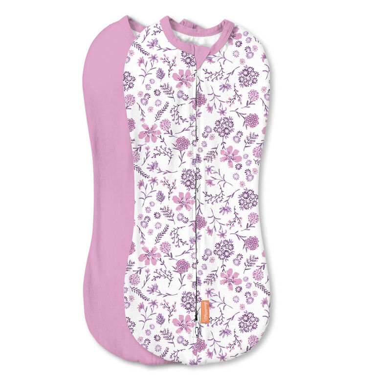 SwaddleMe 2 pack Pod DAINTY FLOWERS STAGE 1, Newborn