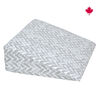 Perlimpinpin Coussin Angulaire - Chevrons Gris