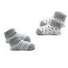 Tendertyme   2 Pack socks in Mesh bag:Grey