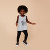 organic play legging, 12-18m - black