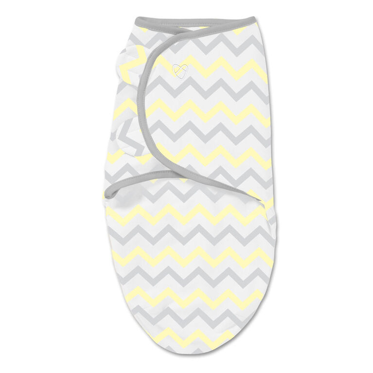 Summer Infant SwaddleMe Original Swaddle Small 3 Pack Chevron Splash Yellow Elephant