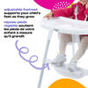 Chaise haute Canteen de Cosco Kids - Blanche