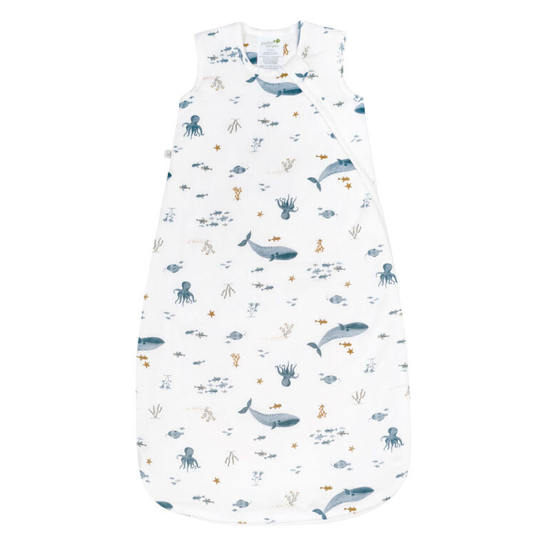 Perlimpinpin-Sac de nuit en bambou 1.0 TOG-Fond marin-0-6m