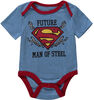 Superman Infant 2 Pack Bodysuit Multi 0-3M-Blue