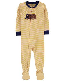 Carter's One Piece Recycle 100% Snug Fit Cotton Footie Pajamas Yellow
