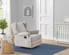 Fauteuil Teegan Pivotant/Inclinable Sable