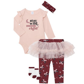 PL Baby  4 piece set  moon 6M