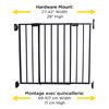 Safety 1st Top of Stairs Expanding Metal Gate - Black