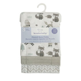 Koala Baby-3 Bavoirs En Flanelle Fox Island