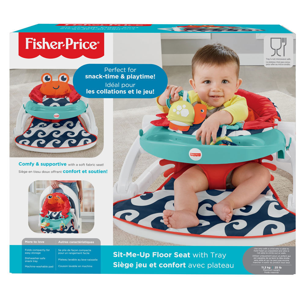Fisher Price Sit Me Up Floor Seat with Tray
