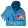 Little Mermaid Ariel Blue Hat Glove Set