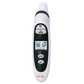 MOBI DualScan Prime Thermomètre à l'oreille et au front. - Édition anglaise