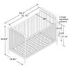 Monarch Hill Ivy Metal Crib, Gray