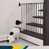 Safety 1st Barrière en métal extensible Haut des escaliers - Noir