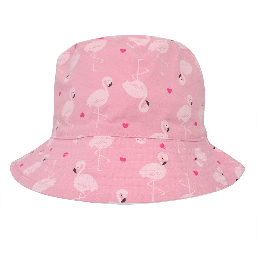 Pink flamingo hot sale bucket hat