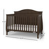 Child Craft Camden 4-in-1 Convertible Crib - Slate