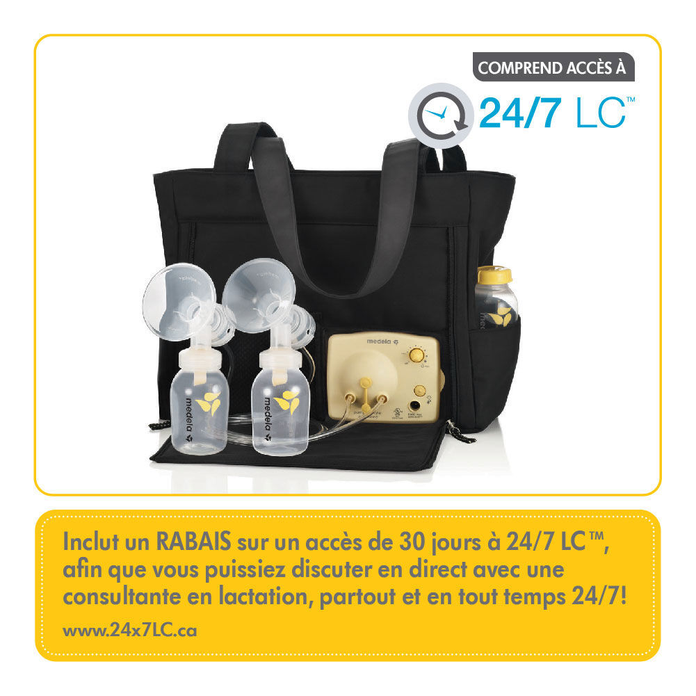 Medela pump shop in style tote