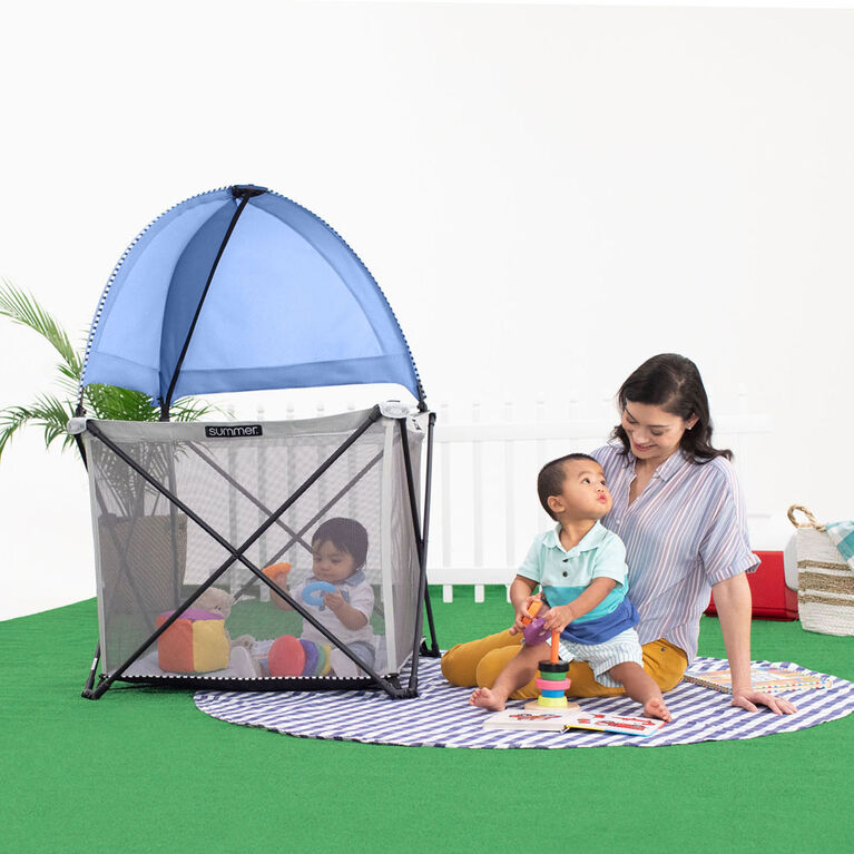 Summer Pop 'n Play SE Cube Playard (Sweet Life Edition Blue Raspberry