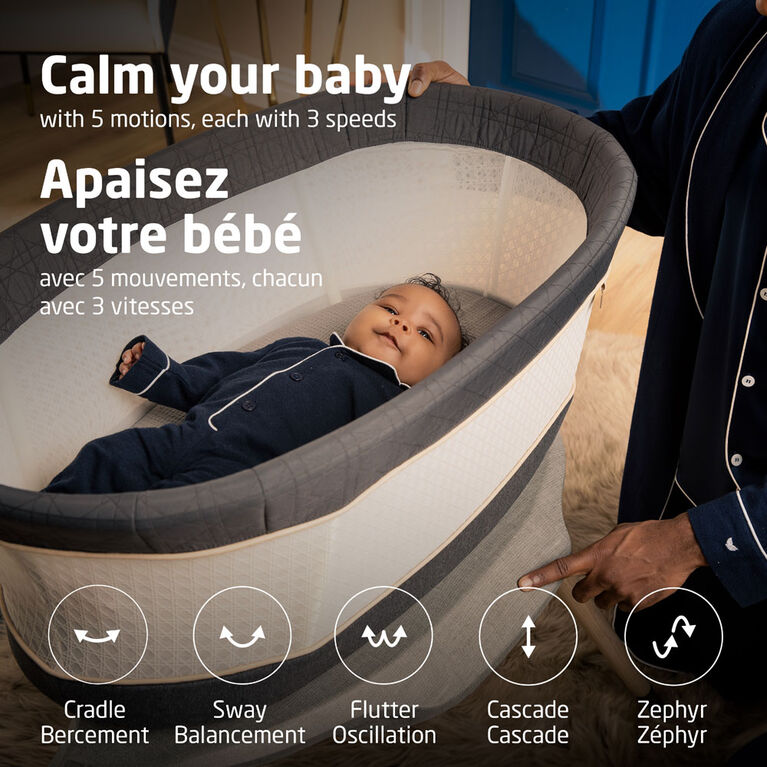 Maxi-Cosi Starling Smart Bassinet - Onyx
