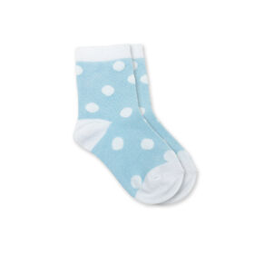 Chloe + Ethan - Chaussettes pour tout-Petits, Pois Blancs