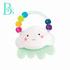 B. toys, Rain-Glow Squeeze, Light-Up Baby Rattle