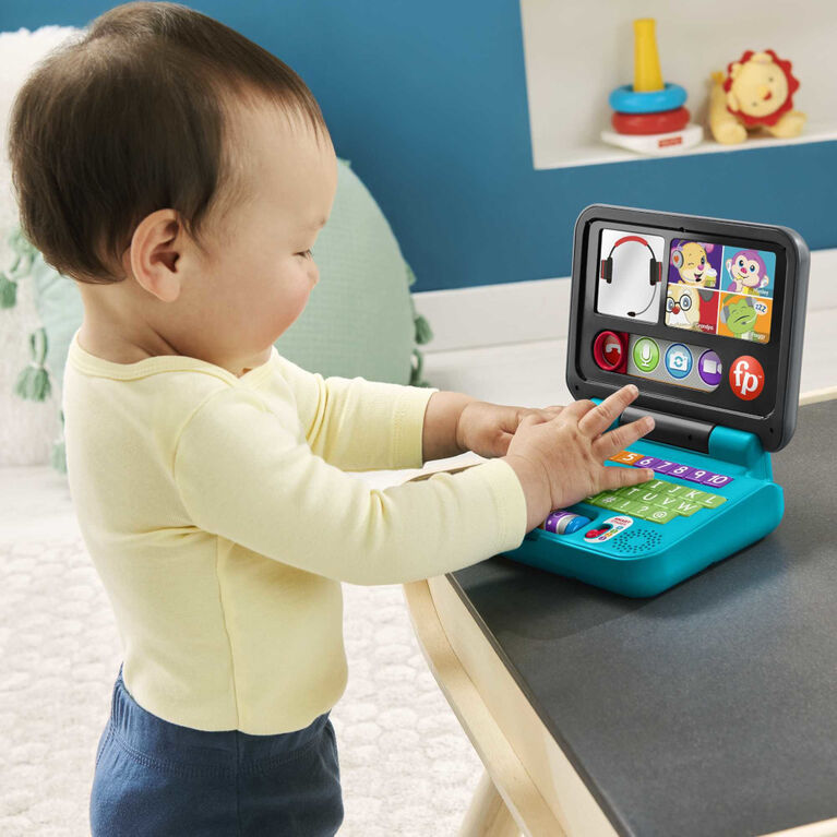 Fisher-Price - Rires et Éveil - Portable Connectons-nous - Version anglaise