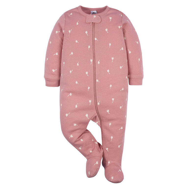 V&ecirc;tements pour enfants Gerber - Paquet de 2 Sleep N Play - Appley Sweet - 6-9M