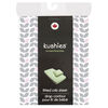 Kushies Crib Sheet Flannel Grey Petal