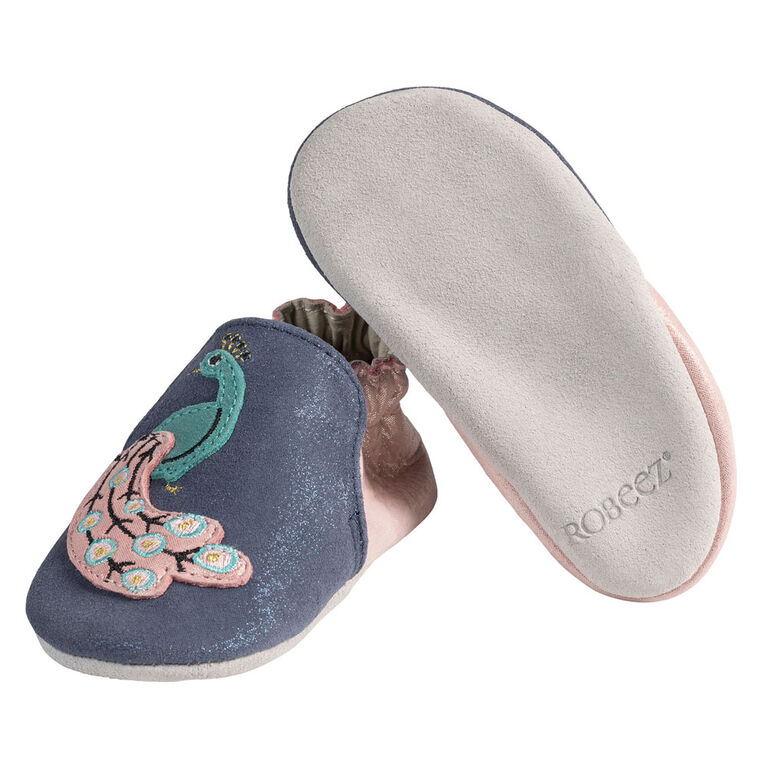 Robeez - Soft Soles Peacock Navy 6-12M