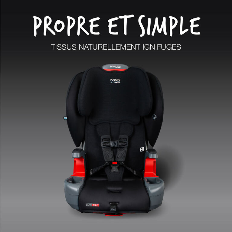 Britax Grow With You ClickTight, Black Contour SafeWash