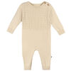Just Born - Barboteuse en tricot à jambe longue - Tan