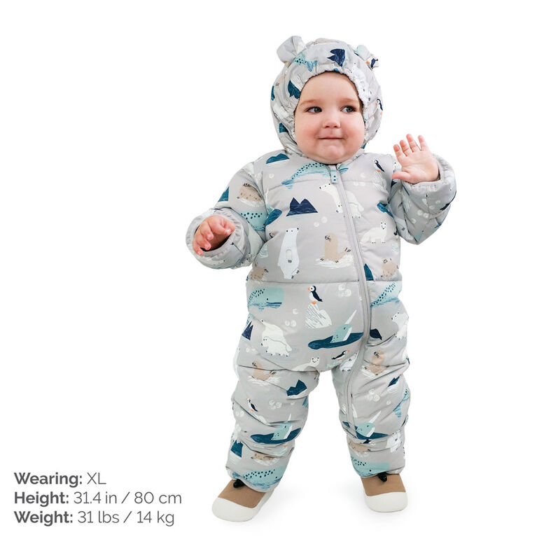 Baby Snowsuit | Polar Pals - L (12-18m)
