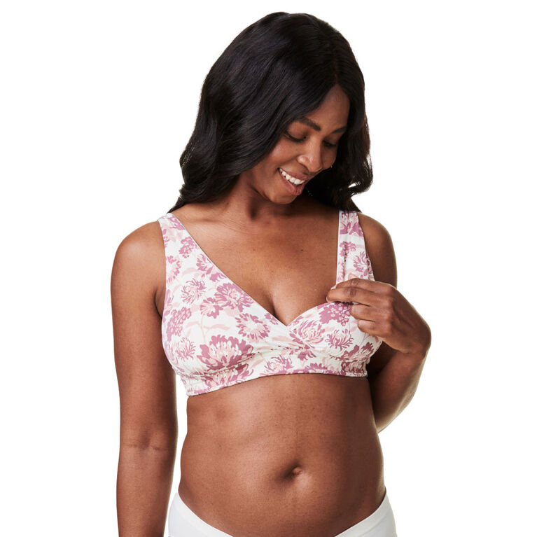 Bravado! Designs Ballet Nursing Bra, Flora, Medium