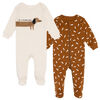 Pl Baby-Baby 2 Pack Sleeper Knit Beige 9 Months