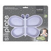 Siliplate Mess-free silicone plate - LILAC BUTTERFLY