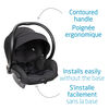 Maxi Cosi Mico 30 Siège d'auto pour bébé - Midnight Black