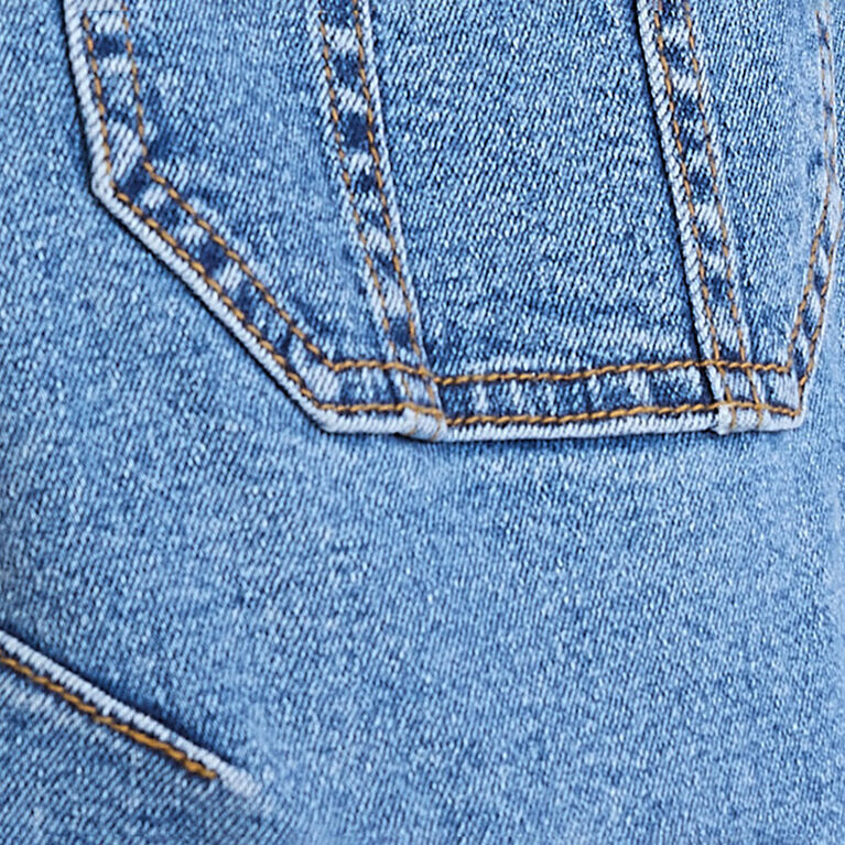 Motherhood - Straight Leg Overall - Medium Wash - XL