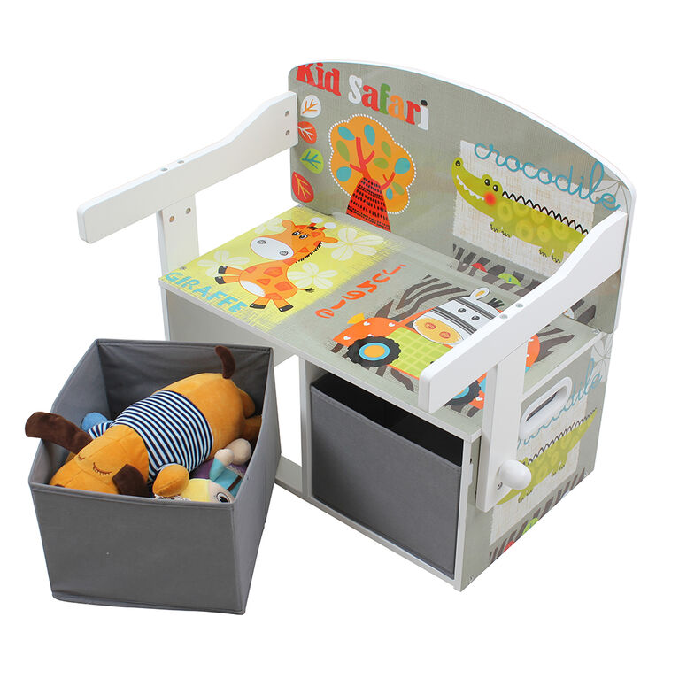 Safari Convertible Desk to Bench