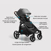 Poussette Baby Jogger City Select 2, collection écologique, Gris port