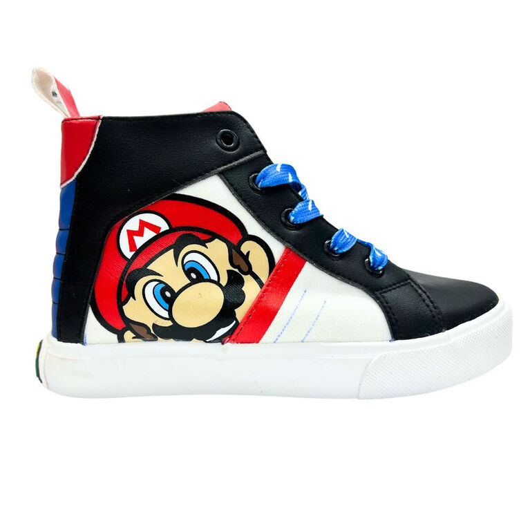 Super Mario - Hightop Sneaker - Mario - Black