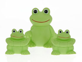 Vital Baby Play 'n' Splash Frog Family - 3pc