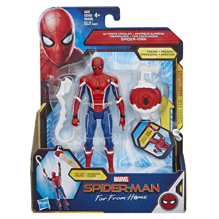 Spider-man Far From Home Ou Le Trouver Spider-Man: Far From Home - Figurine Spider-Man Grimpeur suprême