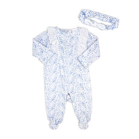 Rock A Bye Bébé combinaison florale bleue 