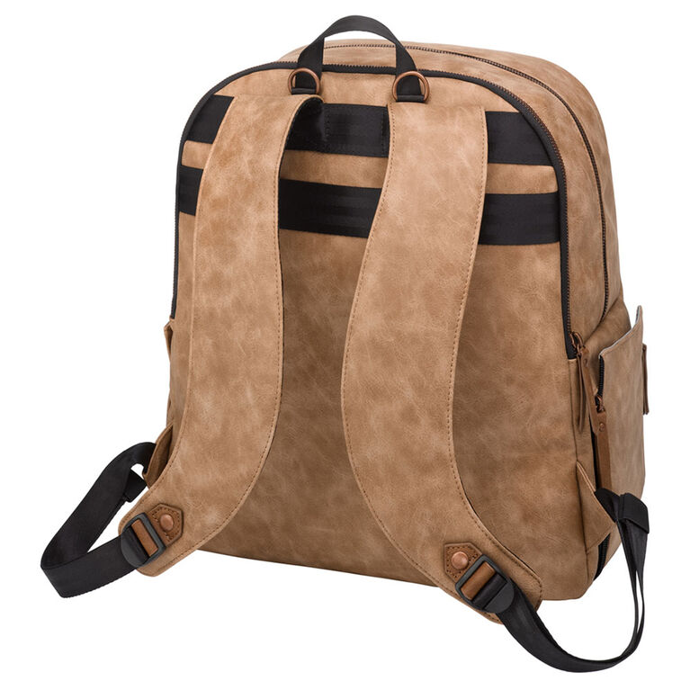 Petunia Pickle Bottom - 2-In-1 Provisions Backpack - Brioche - Brown